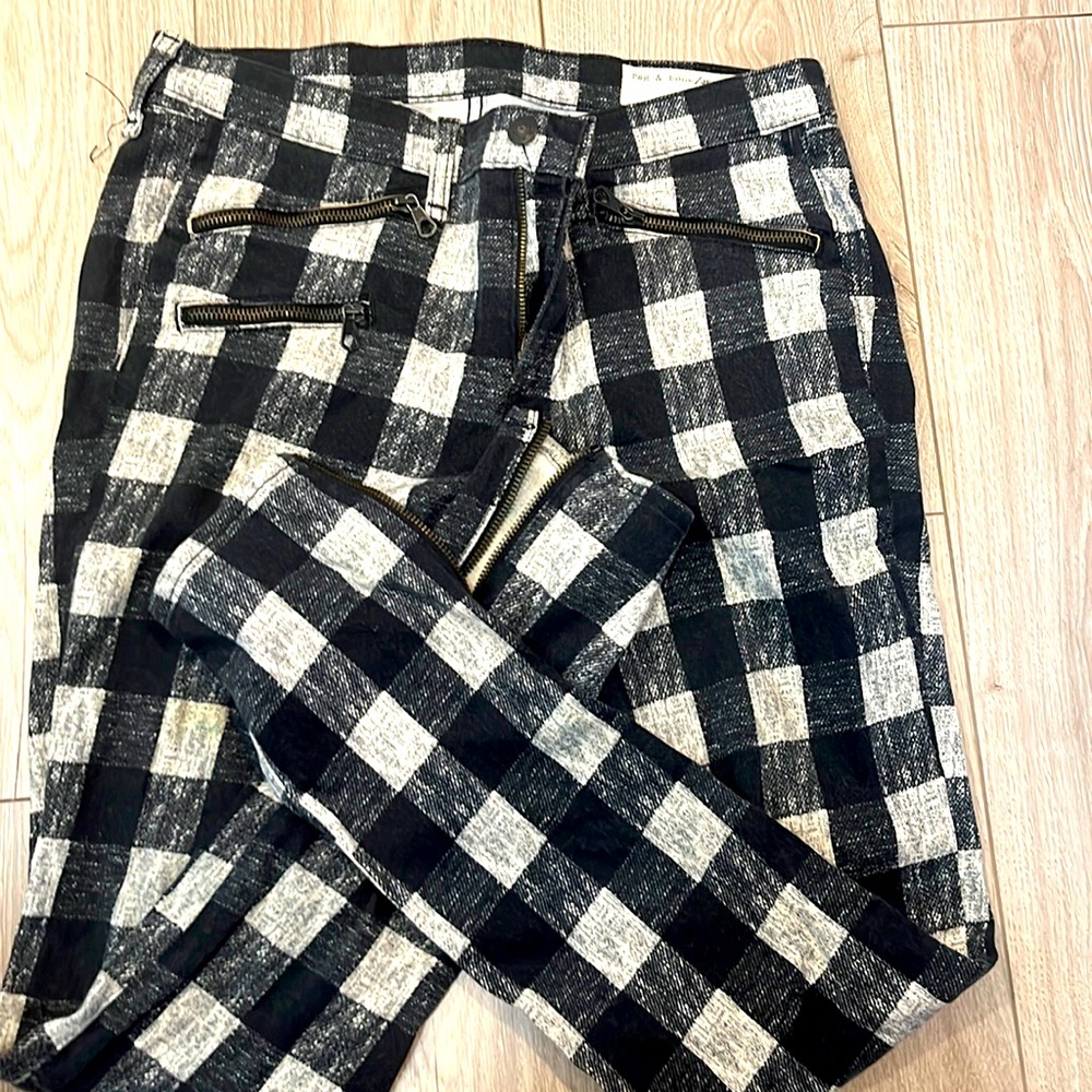 Rag and Bone women’s plaid pants